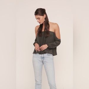 Dunn Blouse | Gunmetal